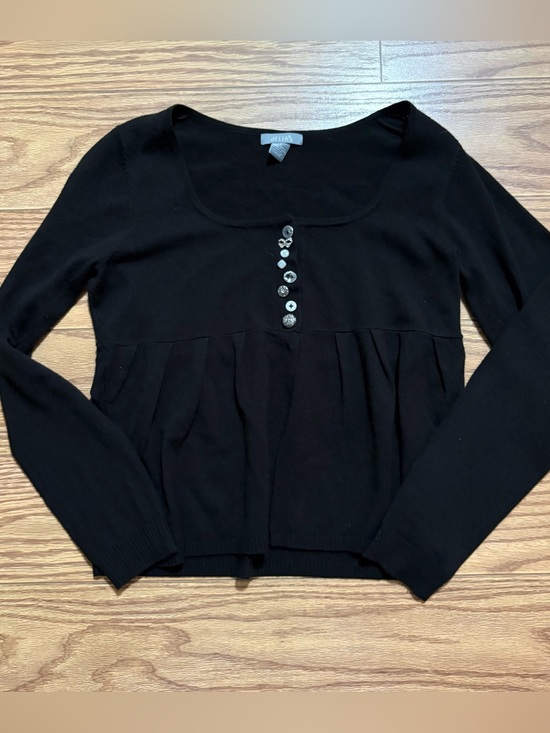 dELiA*s Sweaters - y2k 2000s Delia’s Cardigan Sweater Cute Buttons Rhinestone Large